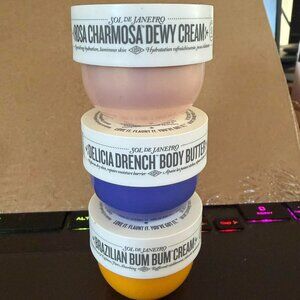 NEW & SEALED Sol de Janeiro Mini Cream Trio